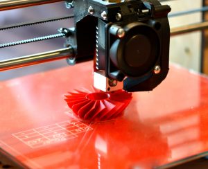 Stampante 3D per creare la gomma senza aria