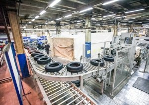 Produzione pneumatici per auto