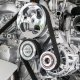 Cinghia di distribuzione di un'auto