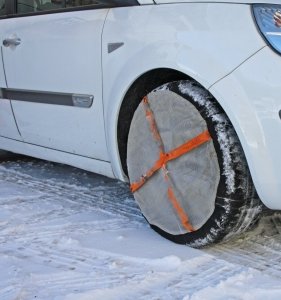 Calze da neve per auto